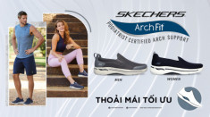 Thoải mái bay nhảy với dòng giày Gowalk Arch Fit mới toanh của Skechers