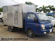 Bán xe xe tải Hyundai 950kg thùng kín - H100 chính hãng
