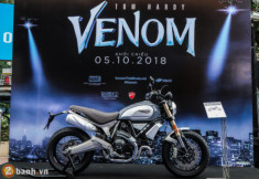 Ducati Scrambler 1100 Special giá từ 448 triệu Đồng xuất hiện trong ngày ra mắt phim Venom