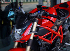 Ducati StreetFighter 848 độ chất ngất với dàn option hàng hiệu