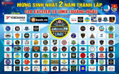 Gần 100 CLB xe đổ về mừng Club Exciter 76 UMX - Quảng Ngãi tròn II tuổi