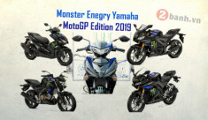 Giá bán 5 mẫu xe phiên bản Monster Enegry Yamaha MotoGP Edition ra mắt tại Indo