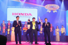 Honda Việt Nam nhận giải thưởng Rồng Vàng năm lần thứ 14