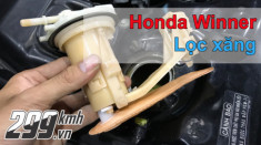 Hướng dẫn thay lọc xăng cho xe Honda Winner