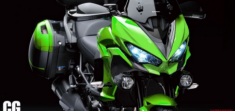 Kawasaki Versys 1000 2019 mang thiết kế và hệ thống treo hoàn toàn mới