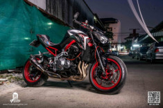 Kawasaki Z900 độ lôi cuốn trong diện mạo tăm tối