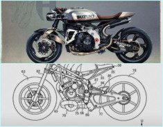 Lộ diện bảng thiết kế về mô hình Suzuki Cafe Racer Retro hoàn toàn mới