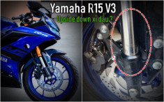 Phuộc Upside Down Yamaha R15 V3 bị xì dầu, nguyên nhân 