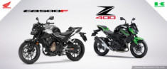 So sánh Honda CB500F VS Kawasaki Z400 2019