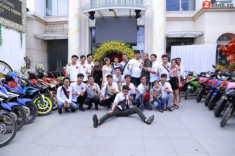 Team Exciter Kiến Vàng cướp dâu với đội hình hoành tráng tại Sài Gòn