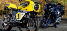 Yamaha R3 bản tùy chỉnh Cafe Racer lấy cảm hứng từ huyền thoại YZR500 ‘Kenny Roberts’