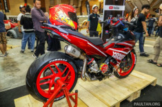 Exciter 150 lột xác với dàn chân Ducati tỏa sáng trong ngày triển lãm