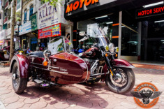 Siêu Phẩm lên thuyền SIDECAR cho Harley Davidson Heritage