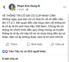 BTC Hoa hậu Việt Nam lên tiếng về “thí sinh” lộ clip nhạy cảm