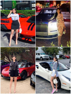 “Chị cả” giới rich kid Việt diện bikini khoe bụng bầu, không quên dát hàng hiệu cho sang người