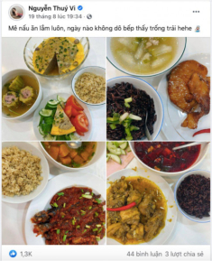 Cùng thích nữ công gia chánh nhưng xét khoản lên đồ, Thuý Vi và bà xã Phan Thành ai hơn?