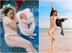 “Đứng hình” trước vùng bụng mỡ màu của Khánh Thi, chọn sai váy áo liền phí hoài dáng mi nhon