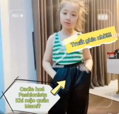Elly Trần cho con gái 7 tuổi diện ké đồ, ai cũng dự đoán sớm soán ngôi mặc đẹp của mẹ