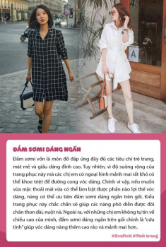 Eva Pick: Bảo bối công sở đẹp nhất là đầm sơmi, có đến 6 kiểu cho nàng mặc mỗi ngày