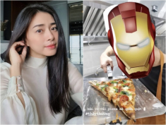 Ngô Thanh Vân khoe được người khác làm bánh pizza cho, còn kêu thấy thương vì làm “quần quật”