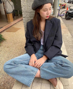 Thời tiết giao mùa, chị em lưu 10 công thức diện đồ denim của hội gái Hàn là chuẩn xinh
