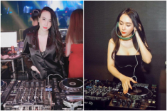 Vợ DJ của Khắc Việt mặc đồ trễ tràng lên bar, đi chơi chỉ diện cây hàng hiệu kín bưng