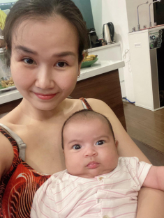 2 tháng sau sinh con lai Ấn, Võ Hạ Trâm thấy quá ngột ngạt: “Liệu có đúng khi sinh con?”