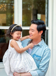 40 tuổi chưa kết hôn, Quang Vinh có con gái 3 tuổi xinh như búp bê