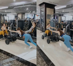 Bỏ mác liễu yếu đào tơ, Quỳnh Nga “khoẻ như vâm” đẩy tạ 240kg làm ai cũng chóng mặt