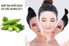 Cách làm mặt nạ khổ qua trị mụn và dị ứng để da trắng sáng mịn màng