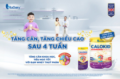 Chọn sữa có chứng minh lâm sàng giúp trẻ tăng chiều cao, cân nặng sau 4 tuần