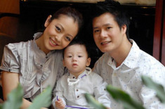 Con trai Quang Dũng - Hoa hậu Jennifer Phạm tuổi 13 cao 1m72, đẹp trai hơn bố