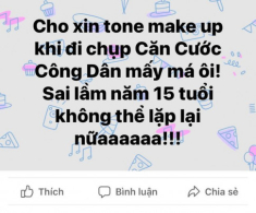 Dân mạng rần rần khoe ảnh CCCD, tiện xin luôn tone make-up nhận được cả rổ bí kíp