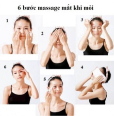 Đánh bay nếp nhăn, giảm ngay mỏi mắt nhờ những cách massage mắt tại nhà đơn giản, hiệu quả 