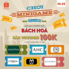 Đầu tháng rủng rỉnh lên ngay Shopee săn sale “Thương Hiệu Bách Hóa”