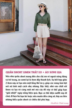 Eva Pick: 9 cách diện quần short “kéo chân”, mặc đi làm hay đi chơi vừa đẹp vừa mát
