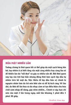 Eva Pick: Miệt mài bôi trét mỗi ngày, đây là 7 sai lầm dưỡng da chị em hay mắc phải 