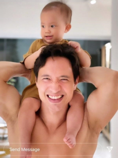 Hồ Ngọc Hà nói con gái Lisa giống mẹ, phải rúc nách, ngửi mùi bố Kim Lý mới ngủ ngon