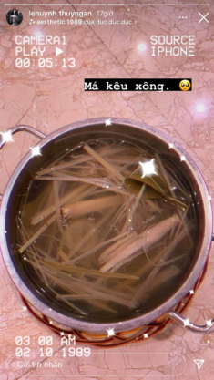 Không được đi spa, Thúy Ngân tự làm sạch lỗ chân lông với nguyên liệu giá rẻ hơn rau