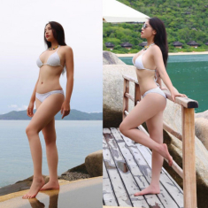 Kỳ Duyên diện bikini khoe dáng đẹp như tạc, nhưng chú ý hơn là làn da mất mác Hoa hậu