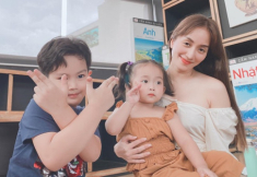 Liên tục bị nói đáng thương vì đẻ thuê, Khánh Thi chứng minh con gái xinh giống mẹ