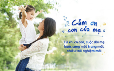 Mẹ hiện đại không ngại “tự nhiên”