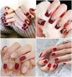 Những mẫu nail nổi bật đầu năm 2021 cho nàng lộng lẫy cầm tay người ấy vào lễ đường