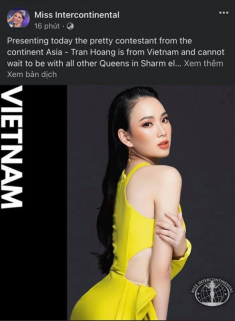 “Nữ hoàng nội y tương lai” đại diện Việt Nam thi Miss Intercontinental 2021