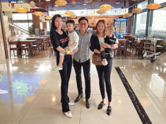 Ông bố Hải Dương hạnh phúc được 2 vợ hoà thuận, cùng nuôi dạy 2 con cùng cha khác mẹ