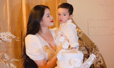 Phạm Hương lần đầu tiên show mặt mộc “bà đẻ”, mới sinh vài tháng đã vội dùng chất tẩy