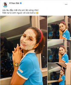 Rẻ-Đẹp-Dễ: Một hoa hậu vừa chế ra công thức đắp mặt với cơm nguội, kết quả bất ngờ