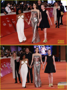 Sau 8 năm làm lại ngực, Angelina Jolie sải bước thảm đỏ, câu chuyện đằng sau gây xúc động