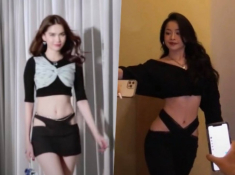 Thử thách khoe body mới: kéo xệ quần đánh hông, Chi Pu “đánh bại” Ngọc Trinh trong 1 nốt nhạc