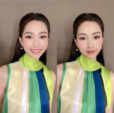 Tuyệt chiêu make up trong veo tone Thái Lan xinh như Đặng Thu Thảo đi chơi lễ